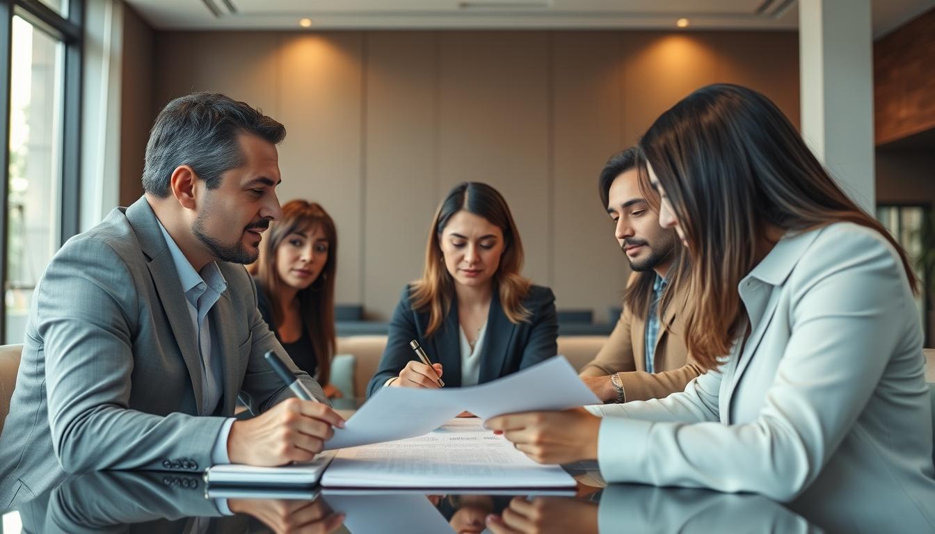 Real estate ownership transfer documents and closing confirmation